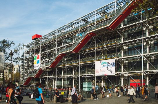 Centre Pompidou, Beaubourg. Renzo Piano and Richard Rogers, 1977. Marcos Silverio Photographer