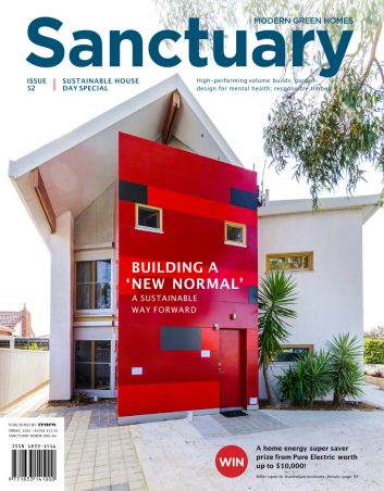 Sanctuary Magazine Cover. The Wision House, Marcos Silverio Photographer